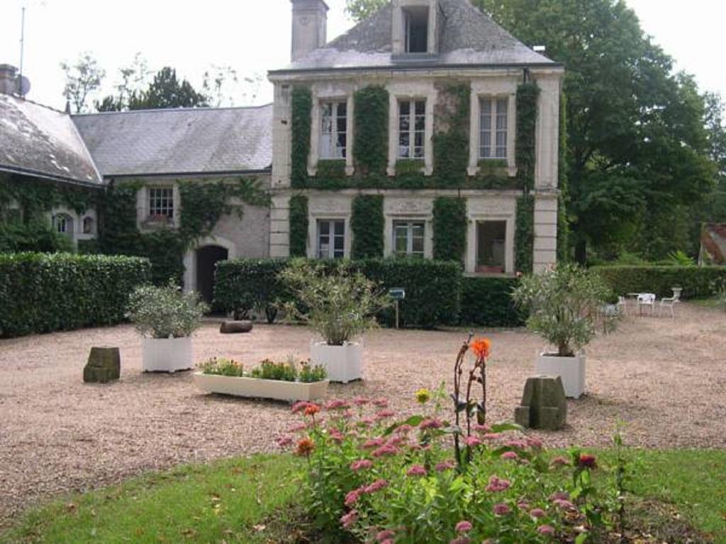 Hostellerie Du Chateau De L'Isle La Croix-en-Touraine Phòng bức ảnh